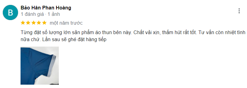 Đánh giá của khách hàng