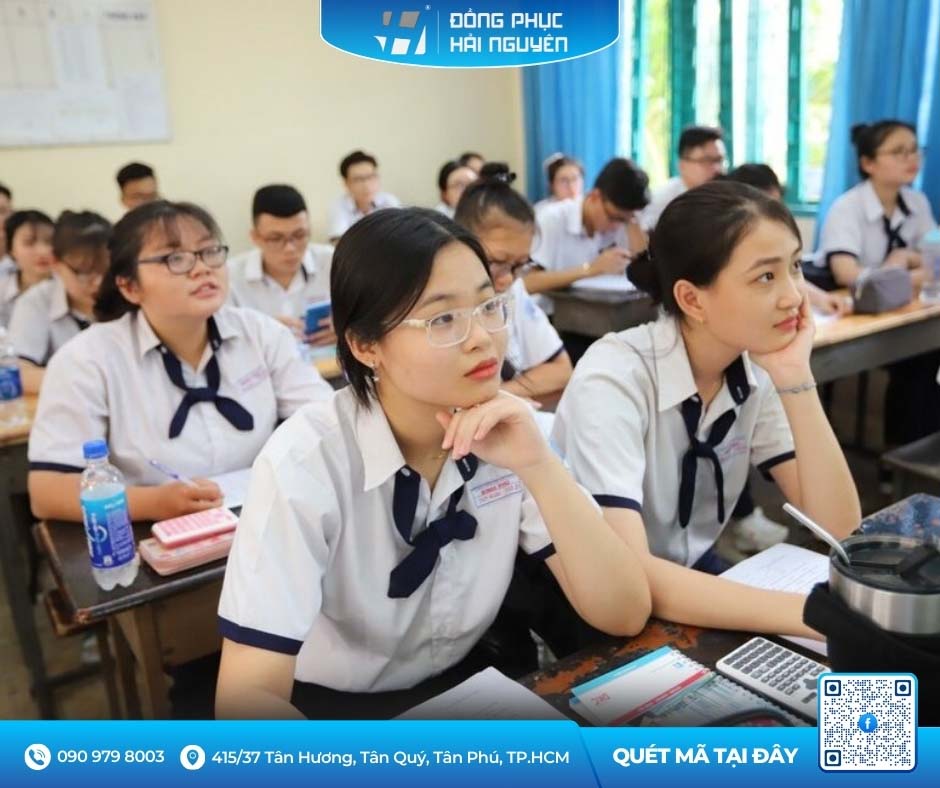 Mẫu áo sơ mi đồng phục học sinh