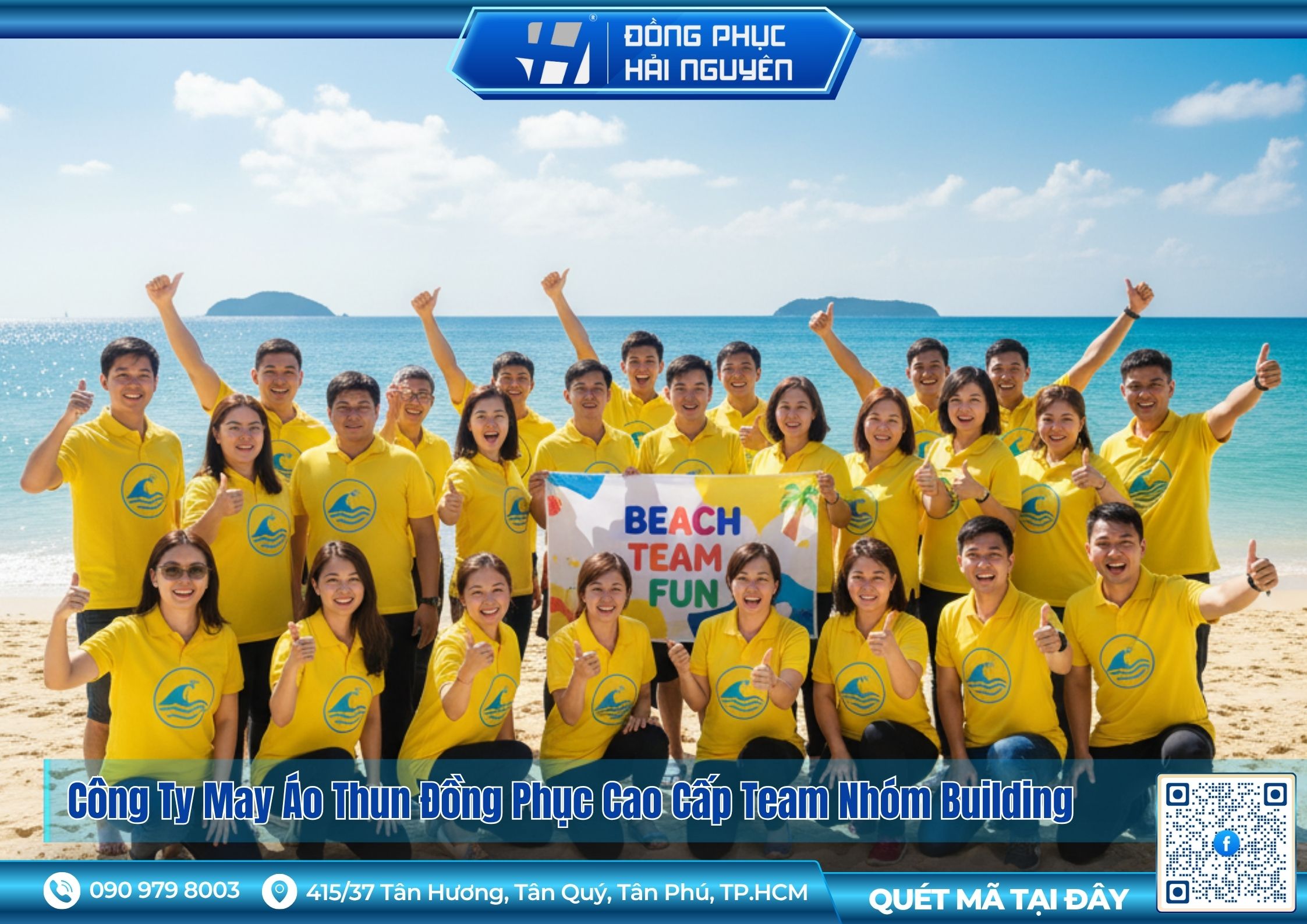 Công Ty May Áo Thun Đồng Phục Cao Cấp Team Nhóm Building