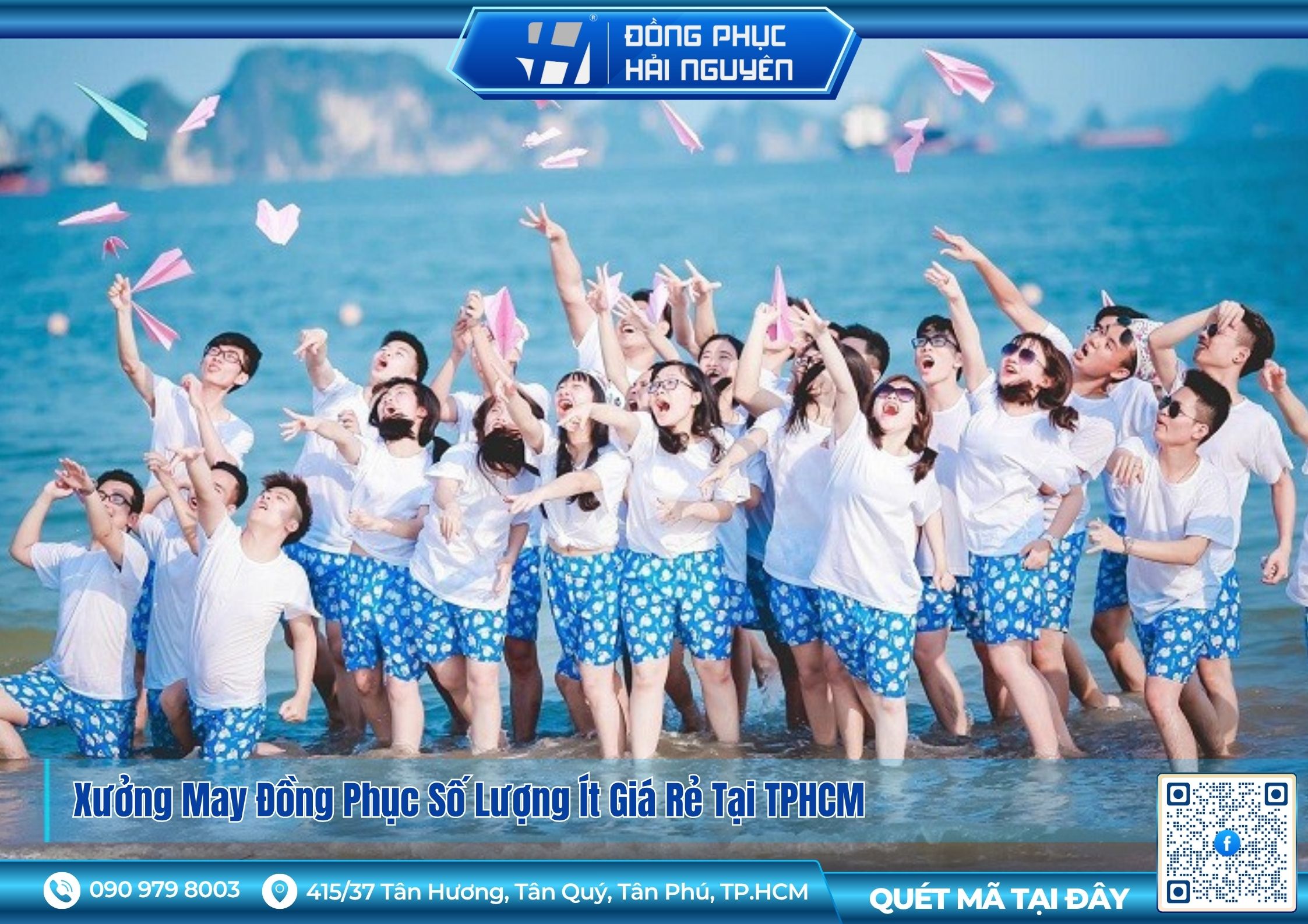 Đặt may đồng phục số lượng ít tại Tân Phú