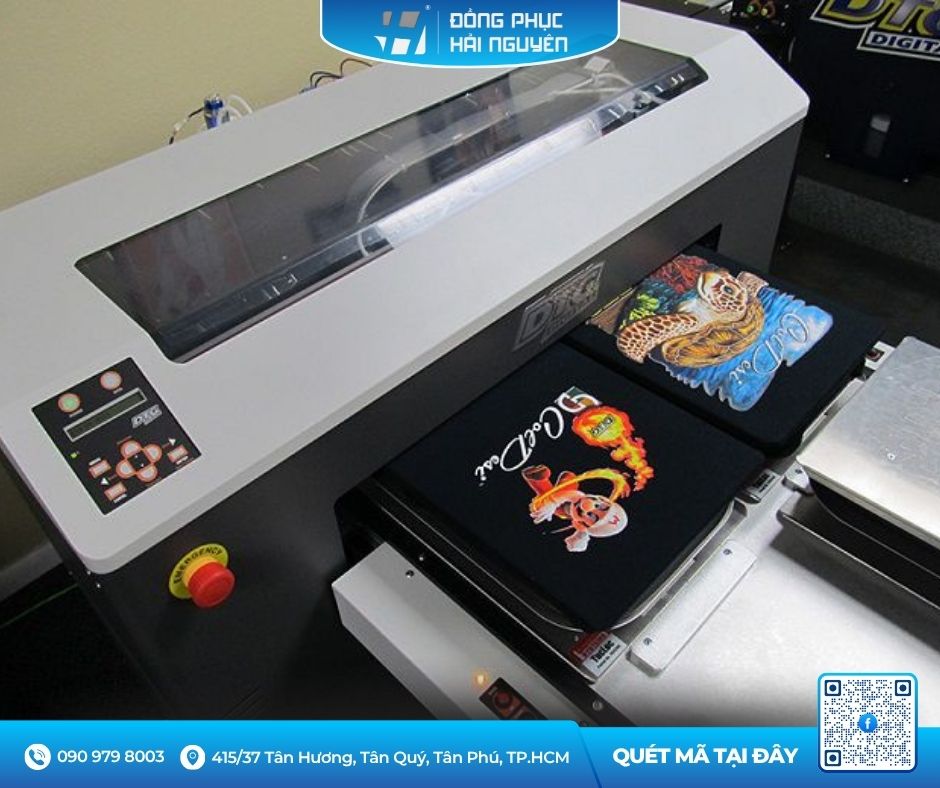 In chuyển nhiệt cho áo thun