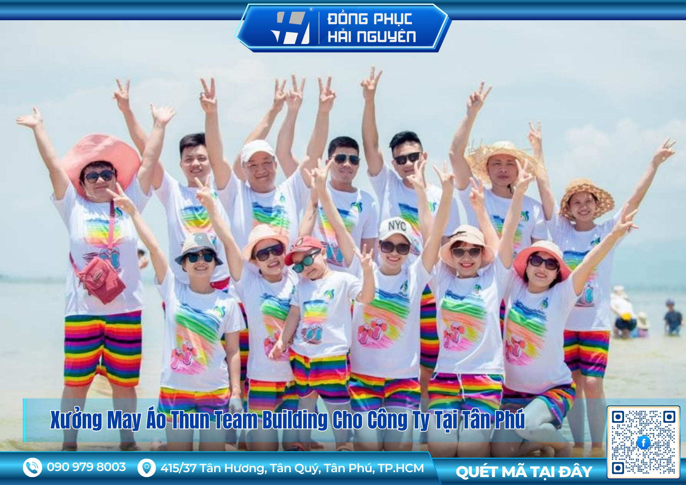 Xưởng May Áo Thun Team Building Cho Công Ty Tại Tân Phú