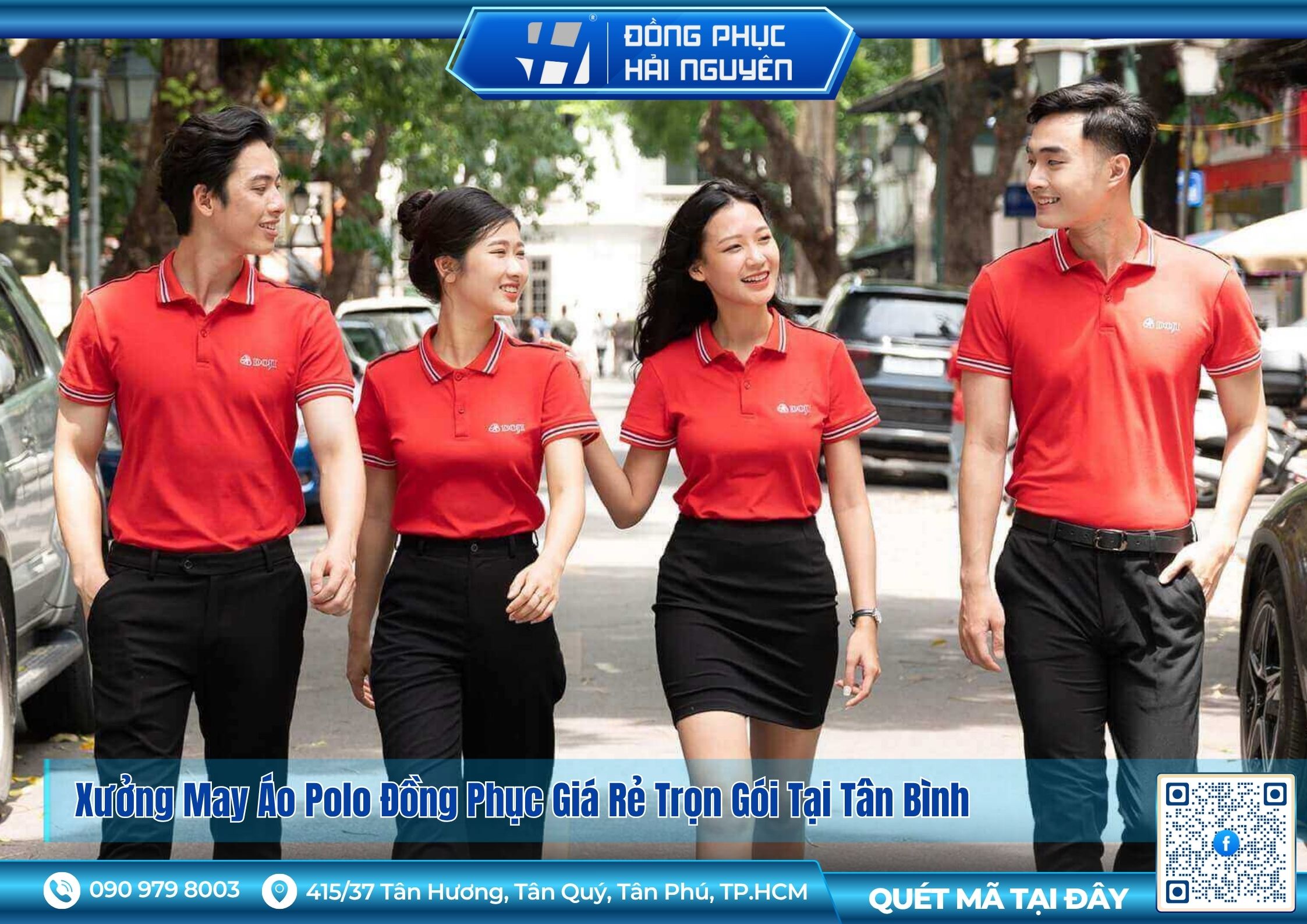 Xưởng may áo thun polo chất lượng cao