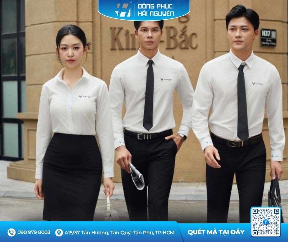 Mẫu sơ mi trắng trơn cổ điển