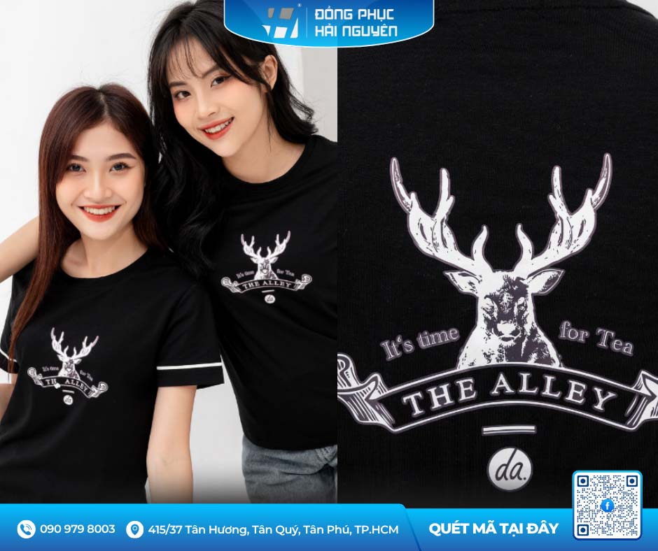 Áo thun cổ tròn cao cấp