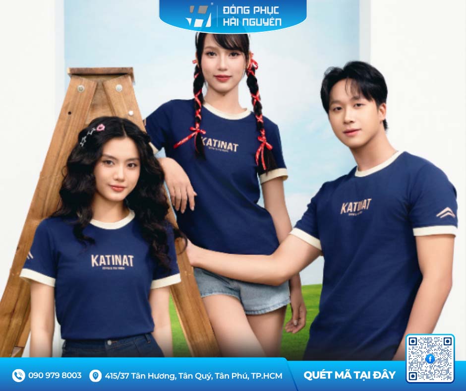 Xu hướng thiết kế may áo thun đồng phục hiện nay