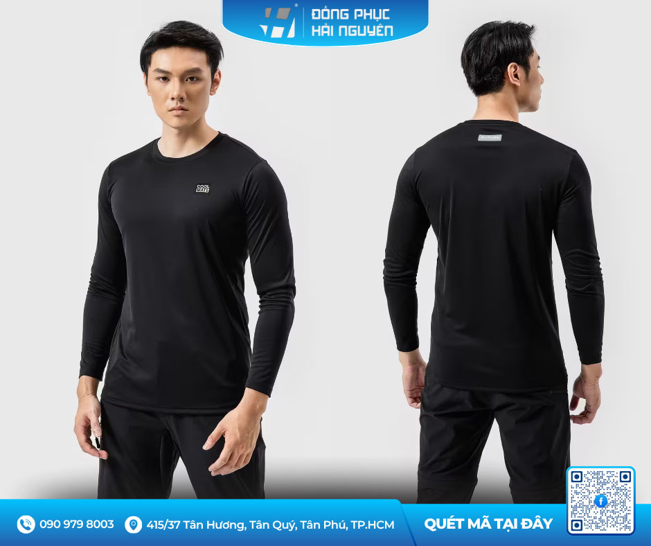 Mẫu áo thể thao tay dài