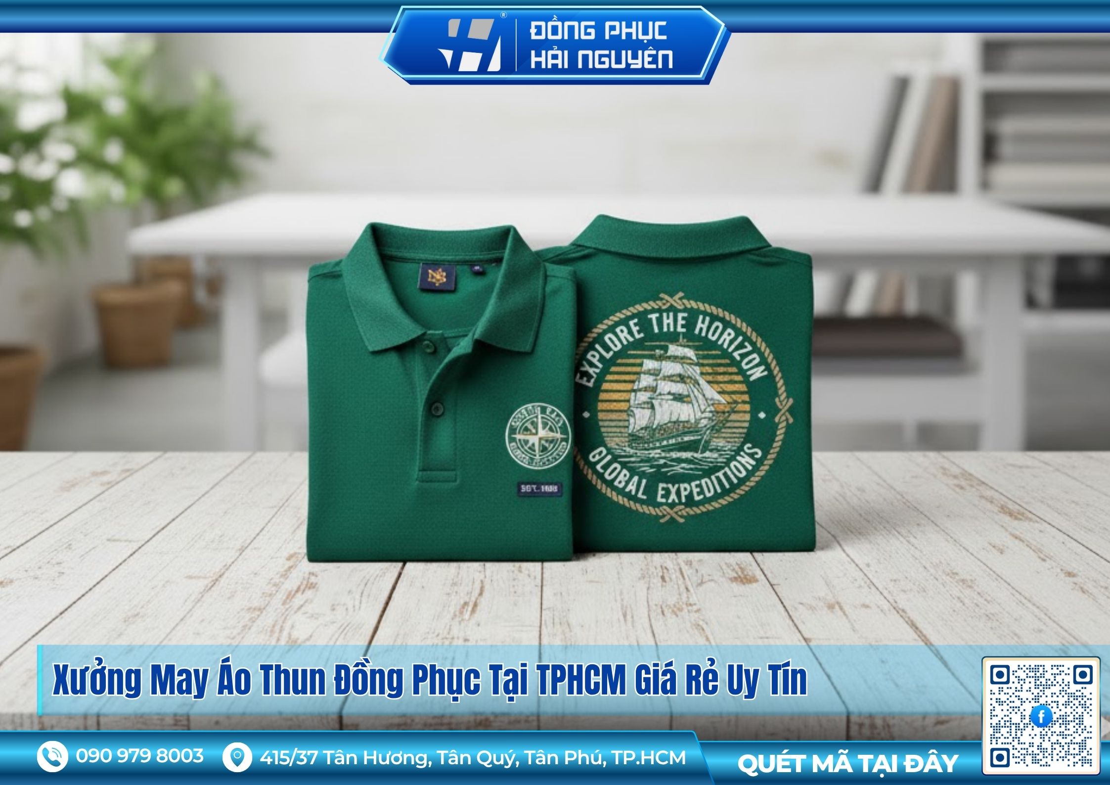 Xưởng May Áo Thun Đồng Phục Tại TPHCM Giá Rẻ Uy Tín