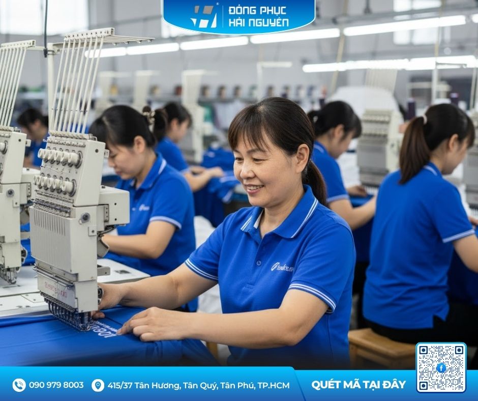 Các thợ may dày dặn kinh nghiệm